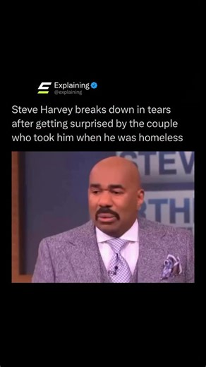Explaining on Instagram: "Before fame, money, or television success, Steve Harvey was homeless. In the late 1980s, while chasing stand-up comedy, he lived out of his car for nearly three years, sleeping in parking lots and using gas station sinks to wash up. 😔🚗 He often went days without food and relied on small comedy gigs just to survive, refusing to quit even when success felt impossibly far away. That struggle shaped his discipline and resilience, long before he became one of the most reco
