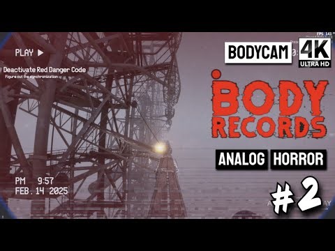 BodyRecords Second Try Playtest Gameplay Online Coop Bodycam Analog VHS Horror Longplay Reshade