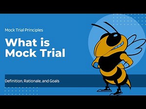 Mock Trial Principles - What is a Mock Trial