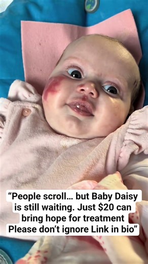 Anything helps even $20 can take closer our Goal to save Daisy link in bio #fyp #viral #baby