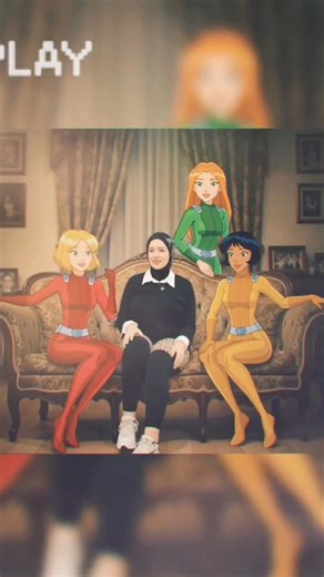 #totallyspies "Clover, Sam, and Alex reporting for duty! 💅 Who needs a WOOHP when you have this squad? 😜" | Asmaa Yasser