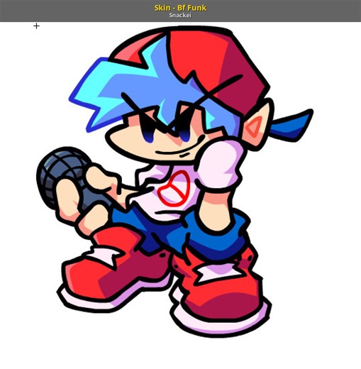 Skin - Bf Funk Mod for Friday Night Funkin' | FNF Mods
