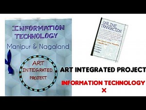 Information Technology 402 ART INTEGRATED PROJECT class 10 || CBSE Project || Computer Project