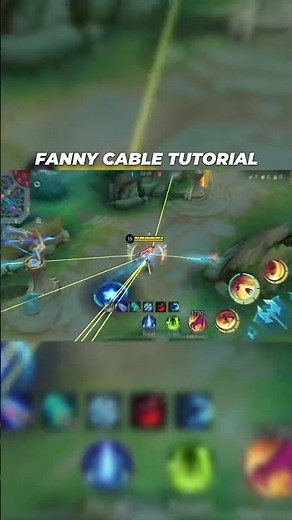 FANNY CABLE TUTORIAL #mobilelegends #mlbb