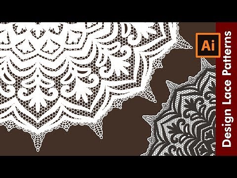 How to design a Lace Pattern in Adobe Illustrator