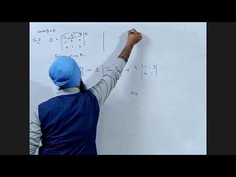 Determinants intro and Ex 4.1