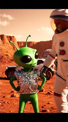 Astronaut Finds Alien TikTok Influencer on Mars | Funny Sci-Fi Short| Nebula Shots