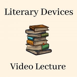 Literary Devices and Techniques PowerPoint Video Lecture