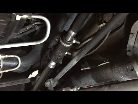 How to Replace Drag Link on F250 2002 7.3 4x4