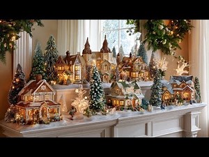 Vintage Style Christmas Home Decor Ideas | Nostalgia with Contemporary Flair Creating Timeless Charm