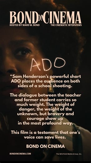 Bond on Cinema on Instagram: "4X Oscar Qualified Short Film ADO has been creating a lot of Oscar buzz and for good reason. It's a very powerful film with the storyline about a school shooter coming face-to-face with a former teacher. What happens next is pure bravery and courage. #oscars #academyawards #shortfilm #shortfilms #film #cinema #school #filmmaker #filmmaking #filmdirector #cinephile #storyteling."