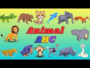 Animals ABC | Alphabet Animals Song for Kids 16TH425 | Kids TV