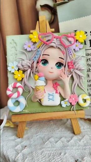 Kawaii Polymer Clay Girl Tutorial ✨