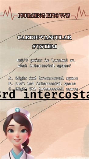 Nursing quiz 🩺 📌 CARDIOVASCULAR SYSTEM | 💊 Comment down your answers and score! 🌟 You can support us by sending stars! 📍 Check out some other nursing quizzes! Link: https://www.facebook.com/nursingknows/videos 📍 Subscribe to our FB page by clicking the link below: https://www.facebook.com/becomesupporter/nursingknows/ Don't forget to follow and like our page ❤ #fypシ゚viralシ #NursingKnows #fypシ゚s #nurses #nursing #nurselife #nursingschool #nursingstudent #medical #medicalschool #medicalstude