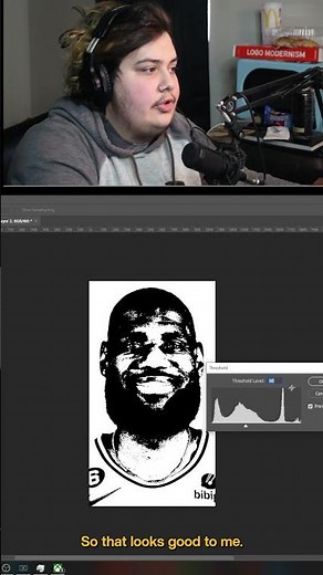 How to THRESHOLD inside of Photoshop