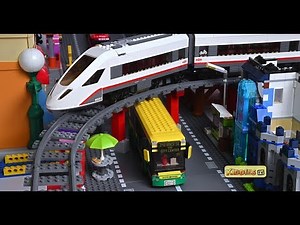 Lego passenger bus n Tayo bus story | lego trains | Tayo | Lego videos | Kids videos | Kiddiestv