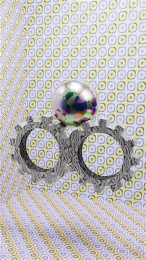 Hard Metal or Liquid Water? 🤯🌊 #shorts #satisfying #blender3d