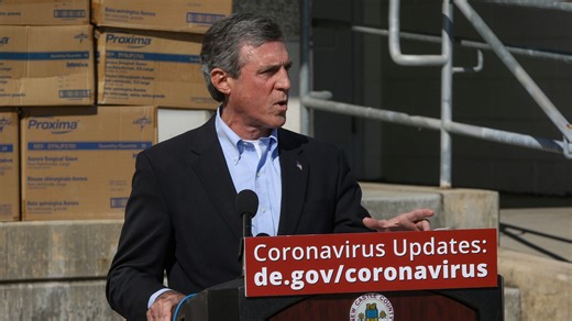 Gov. John Carney provides an update on the Delaware COVID-19 response: Replay
