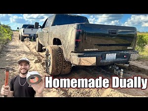 OFF-ROAD Testing My D.I.Y DUALLY
