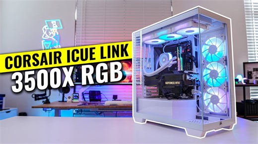 Corsair iCUE LINK 3500X case review