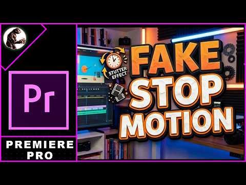 Fake Stop Motion in Premiere Pro