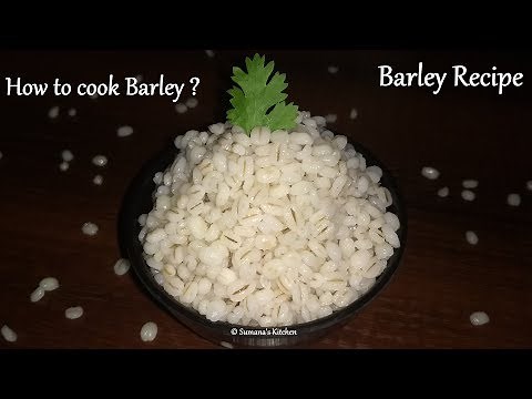 How to cook Barley in just 10 mins | Lose 10 kgs in a month | Weight loss Recipe - Sumana's Kitchen