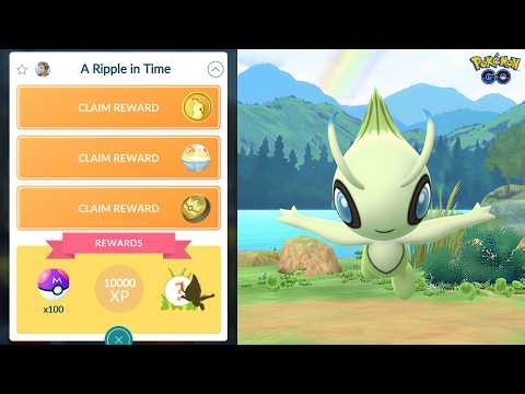 Celebi Special Research 'A Ripple in Time' Complete Walkthrough in Pokemon GO!