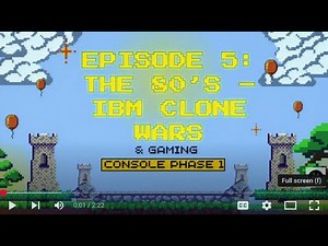 Episode 5: The 80’s – IBM Clone Wars & Gaming Console #gamer #ibm #atari
