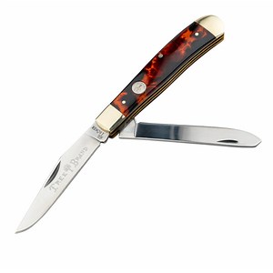 Boker TS 2.0 Tortoise Trapper Folding Knife at Swiss Knife Shop