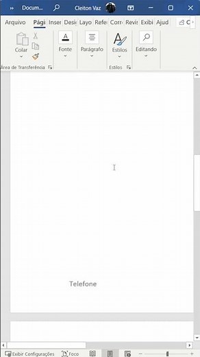 Word Header and Footer #shorts