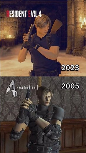 RE4 Original (2005) vs RE4 Remake (2023) - Reload Animation Comparison #residentevil4remake #re4