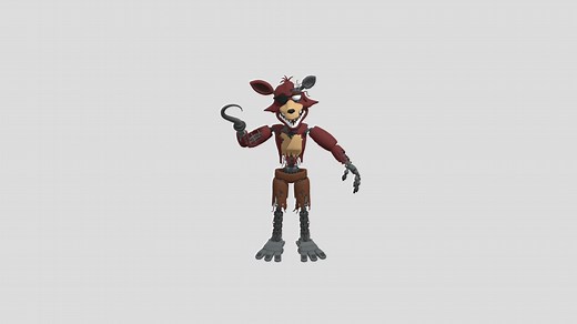 Withered foxy - Download Free 3D model by glichtrap