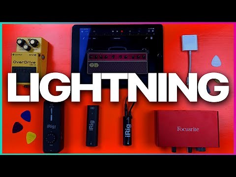 How to Connect and Record your Guitar on iPad (LIGHTNING)
