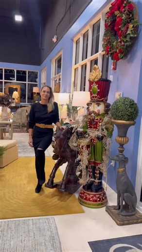 Designer brands continue to fill the showroom and our Holiday decor will make any home sparkle✨🎁 From stunning Horchow to John Richards showpieces, plus fresh finds from EJ Victor and Kate Spade, the gallery is glowing with luxury! ⭐️ ⚡️SAVE 20% on chandeliers through Sunday and come explore these NEW arrivals at our Palm Beach Gardens showroom before they are gone! 📍 Palm Beach Gardens 7700 N Military Trl Palm Beach Gardens, FL 33410 “BRINGING AFFORDABLE LUXURY INTO EVERYDAY LIVING.” #furnitu