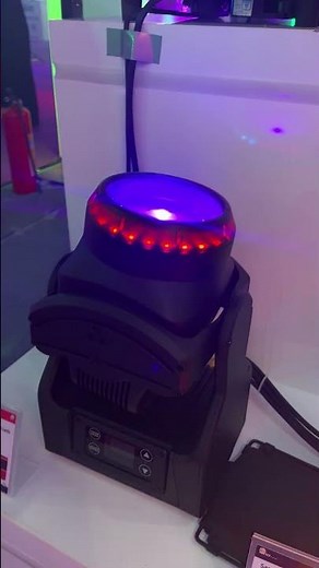 Single Tornado LED Effect Light Creating Dynamic Stage Motion and Visual Effects