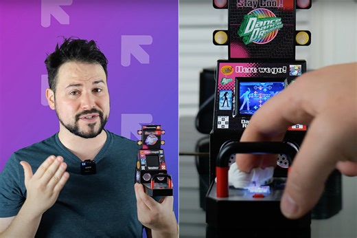 World's Smallest Dance Dance Revolution (DDR) Arcade Machine is Powered by Raspberry Pi 4