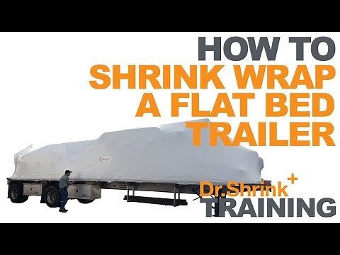 Shrink Wrapping a Trailer