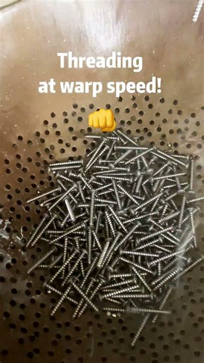 High-Volume Threading PowerHouse!#machine #manufacturing #factory #screws #factoryproducts