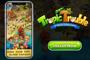 33K views | Match, Earn, Build, Repeat: Addictive Free Game! | Tropic Trouble | Facebook