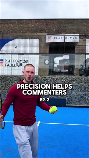 “Precision” at your service. How can I help YOU? #padel