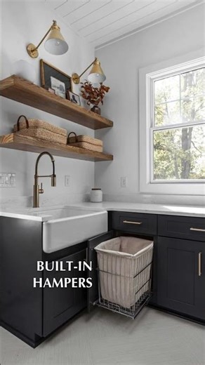 Laundry Room Remodel Ideas for Organized Homes #Shorts