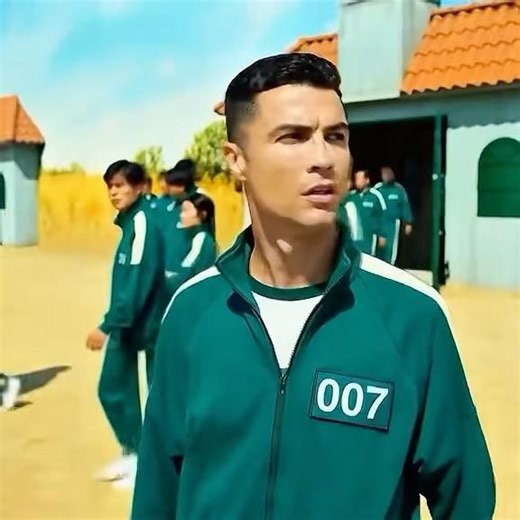 squid game x football players🥶🤯☠️ #rge #fyp #revenge #ronaldo #squidgame