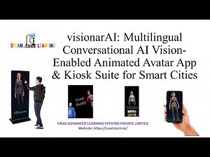 Study Buddy explains visionarAI Multilingual conversational AI vision enabled app and kiosk Suite