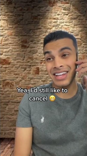 Cancelling a membership be like...