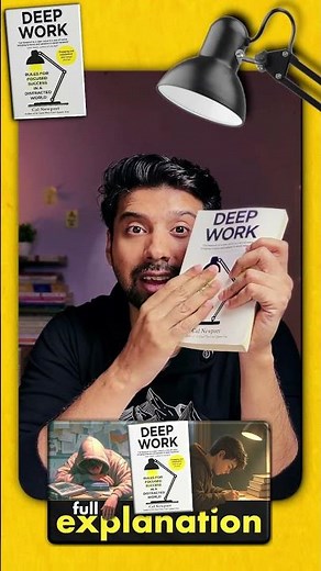 Deep Work Book Summary & Explanation | Cal Newport | Productivity & Focus Guide