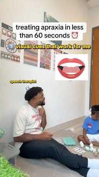 Treating Apraxia of Speech with Visual Cues | Speech Therapy Live 🔥