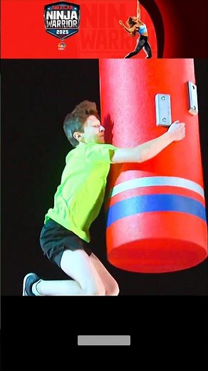 16 Year's Old Ryan Cooper Fail Run Season 17 | Ninja Warrior | ANW