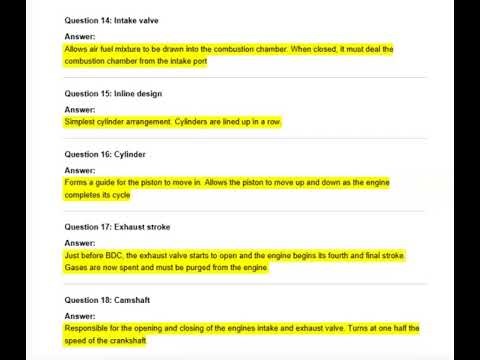 AUTOMOTIVE INFORMATION ASVAB Exam Questions 2026 🚗🔧🔥 | Real Practice Test to Boost Your Line Score