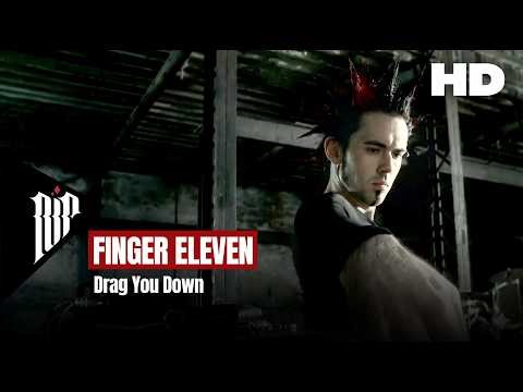 Finger Eleven - Drag You Down (Music Video - HD Remaster)
