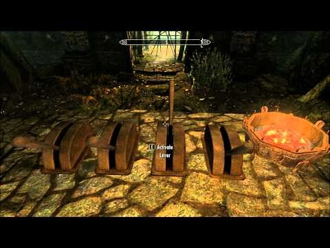 Skyrim - Harmugstahl Puzzle Guide (4 Levers) [HD]
